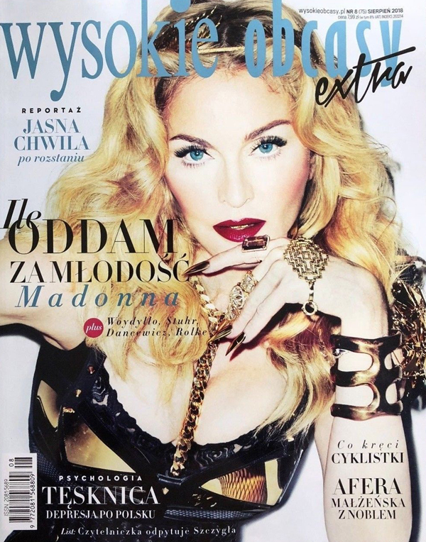 Madonna magazine Wysokie Obcasy